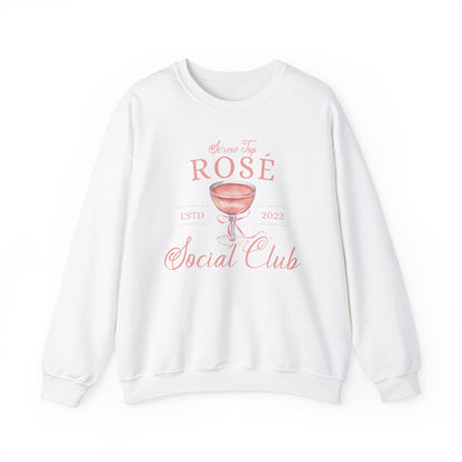 Screw Top Rose' Social Club Sweatshirt