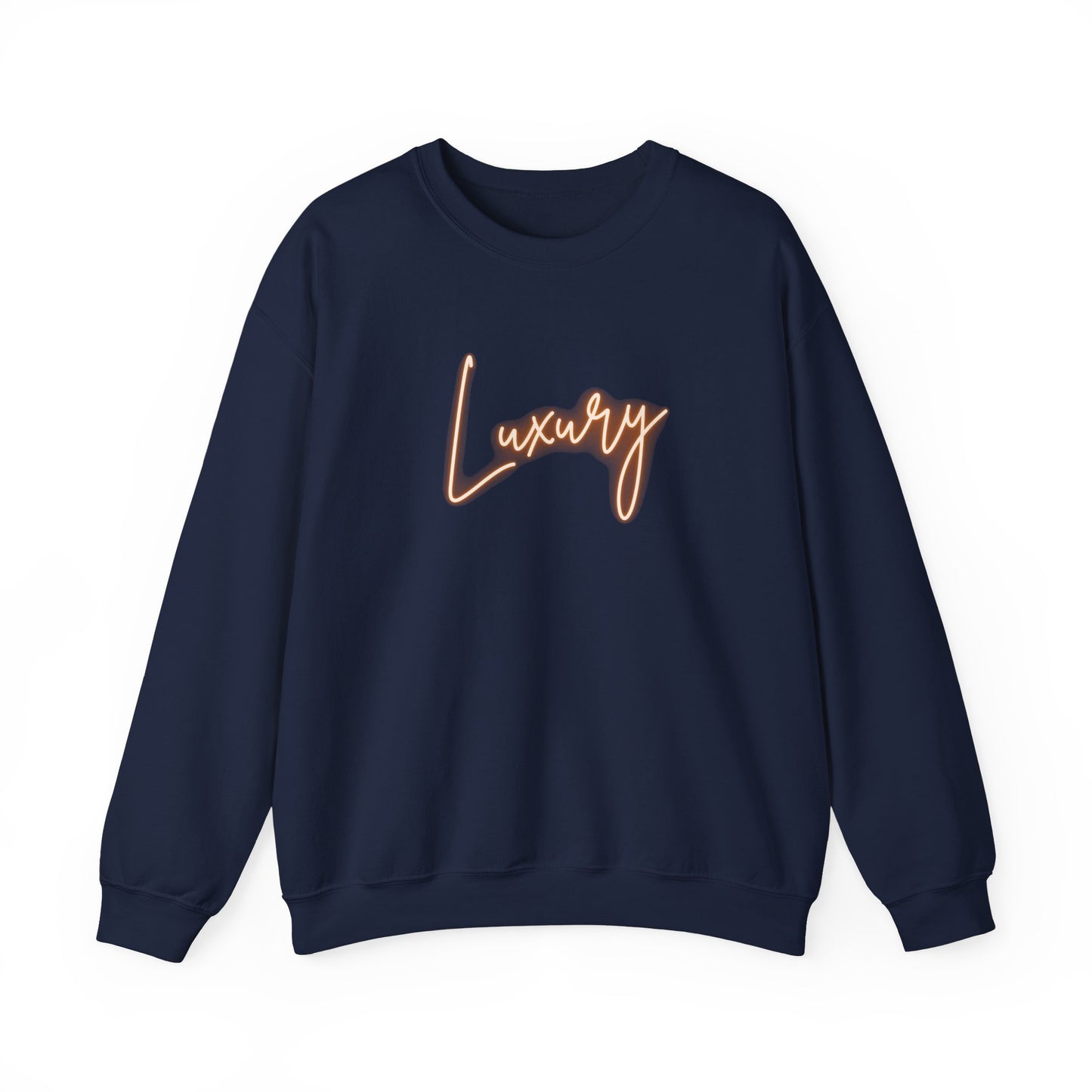 The Luxury Tangerine Neon Light Sweatshirt