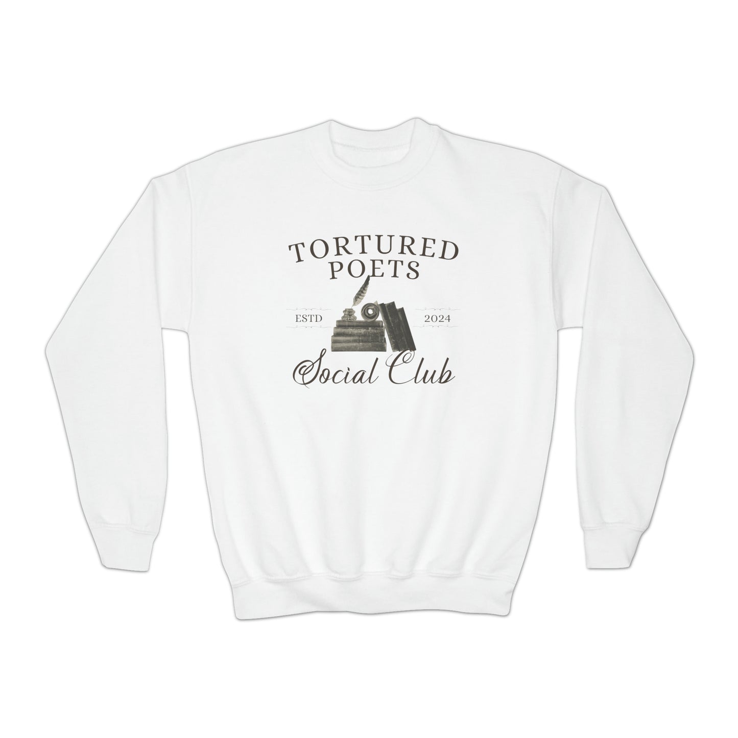 Tortured Poets Social Club Youth Sweatshirt