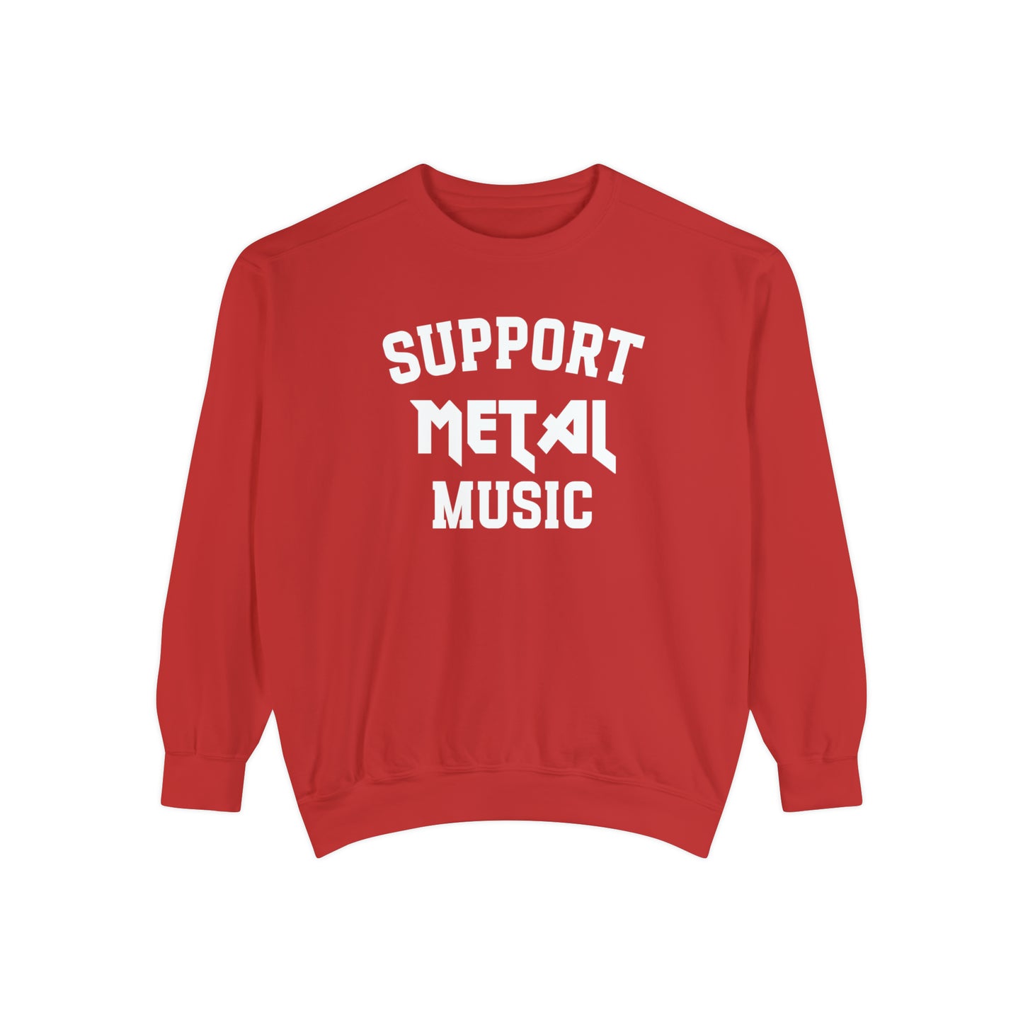 Support Metal Music Sweatshirt