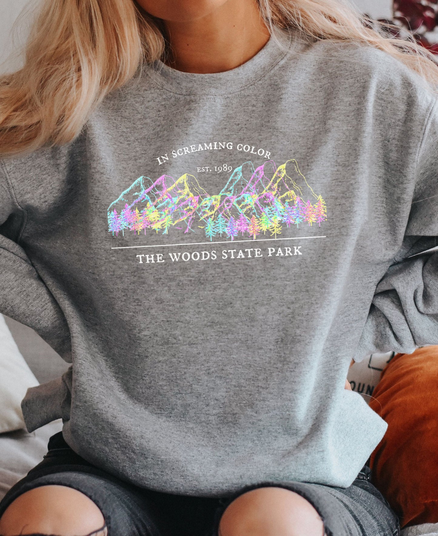 In Screaming Color State Park Sweatshirt