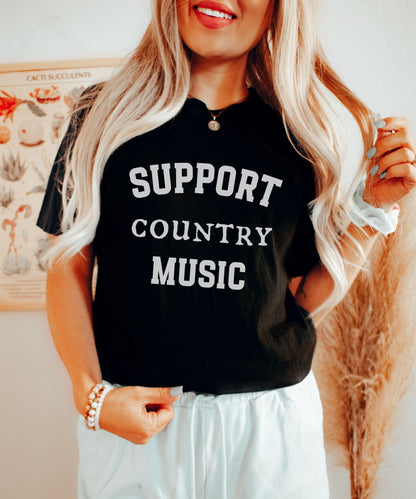 Support Country Music T-shirt