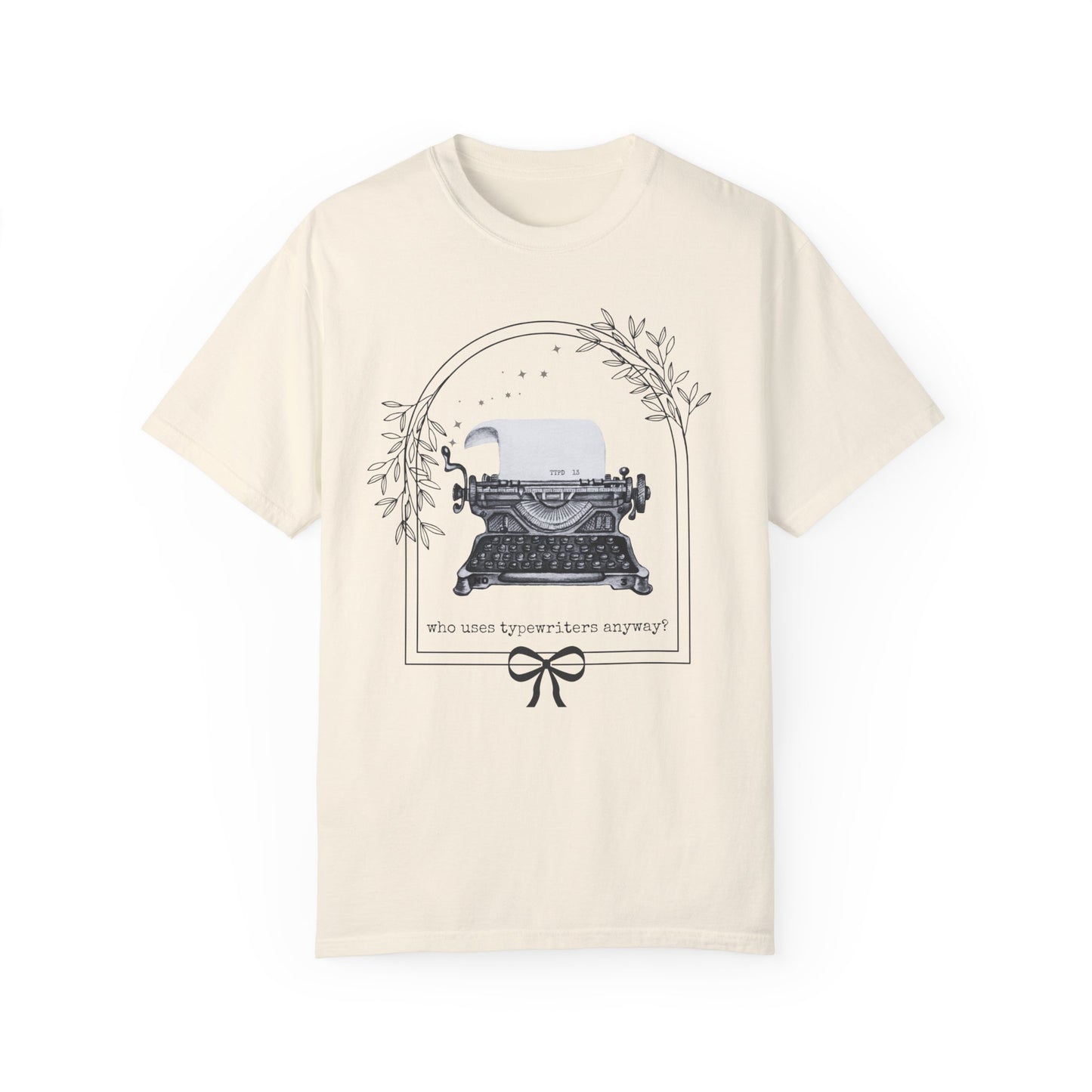 Who Use’s Typewriters T-shirt