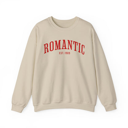 Romantic In Red Sweatshirt