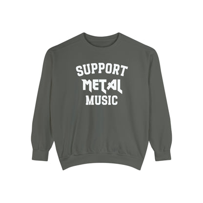 Support Metal Music Sweatshirt