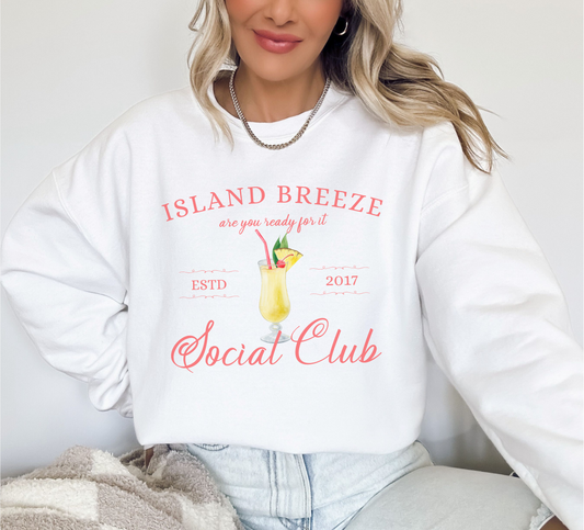 Island Breeze Social Club Sweatshirt