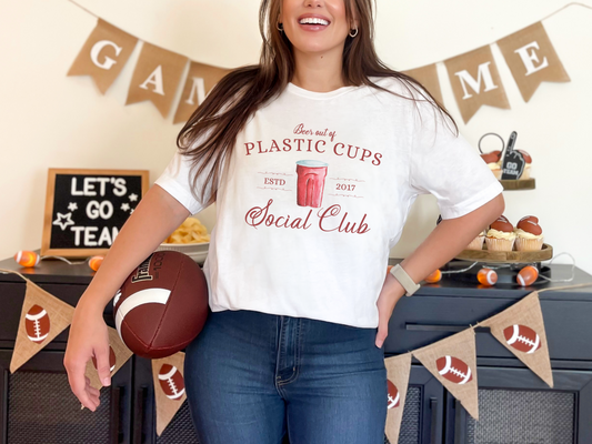Beer Out Of Plastic Cups T-shirt