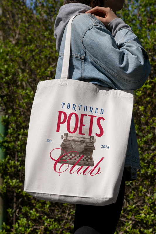 Tortured Poets Club Tote Bag